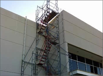 Austin TX Stair Tower Scaffolding