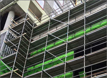 Austin TX Commercial Scaffolding